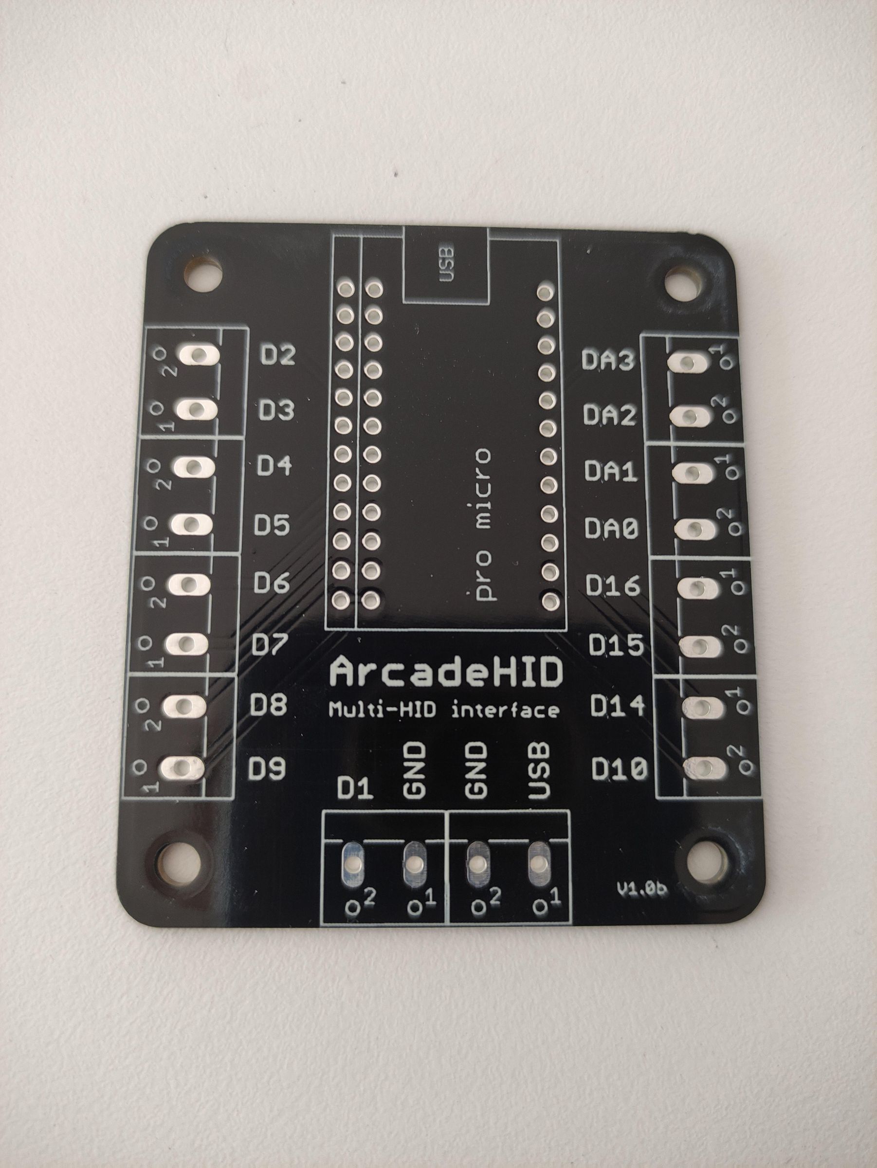 ArcadeHID MultiHID Arcade Interface 5 Steps Instructables