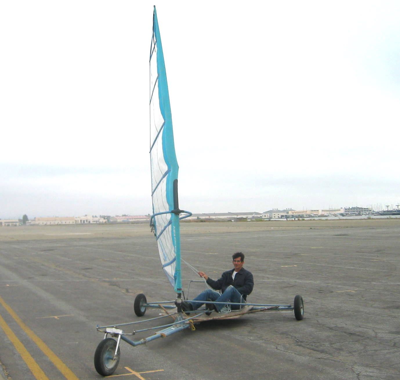 Greg Milano's Wheelbarrow Wheel Landyacht