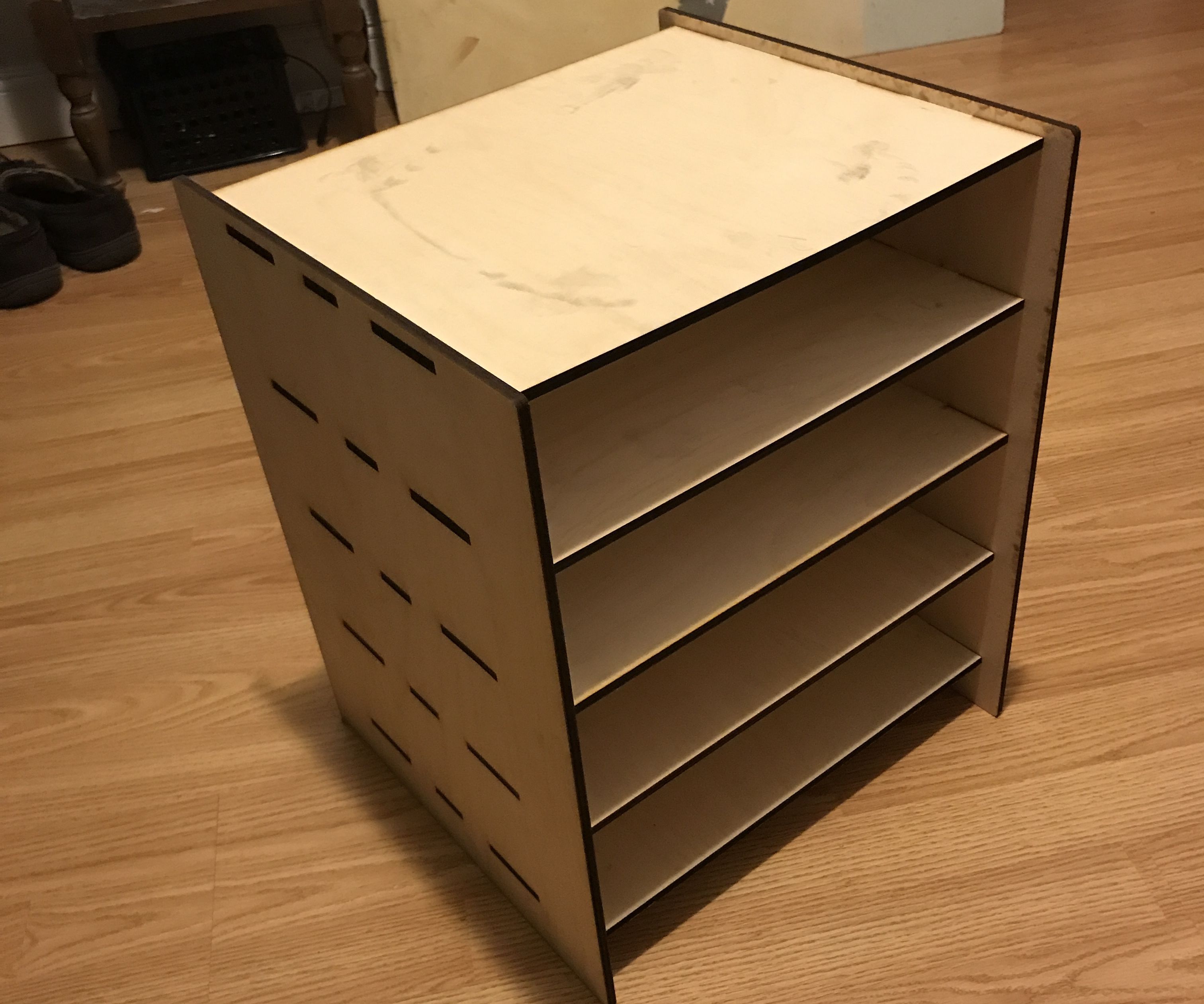 Laser Cut Furniture Shelf