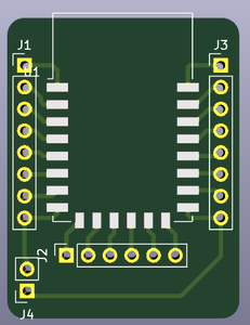 The ESP8266 Bare Breakboard