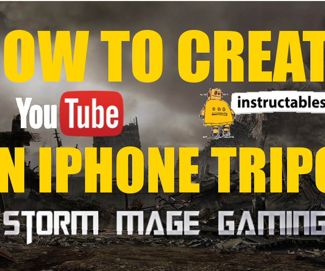 Make an IPhone Tripod for FREE!