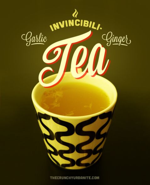 Invincible Tea Garlic Ginger Invicibili-Tea : 3 Steps - Instructables