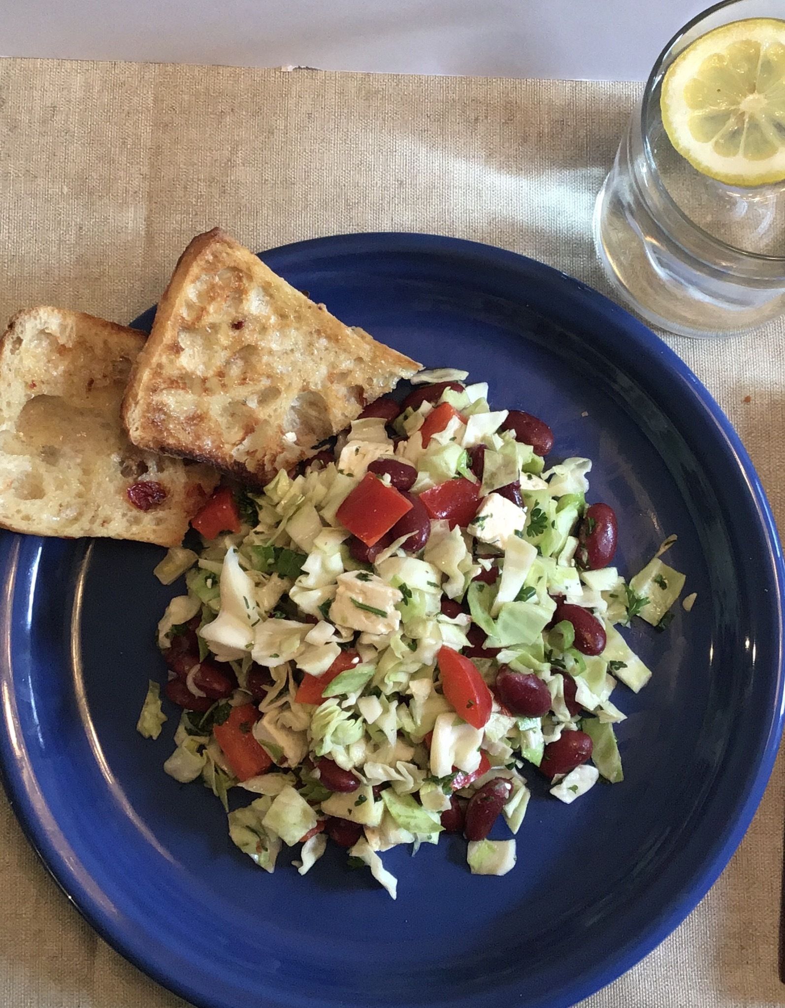 Red Bean Salad With Feta and Peppers 5 Steps (with Pictures