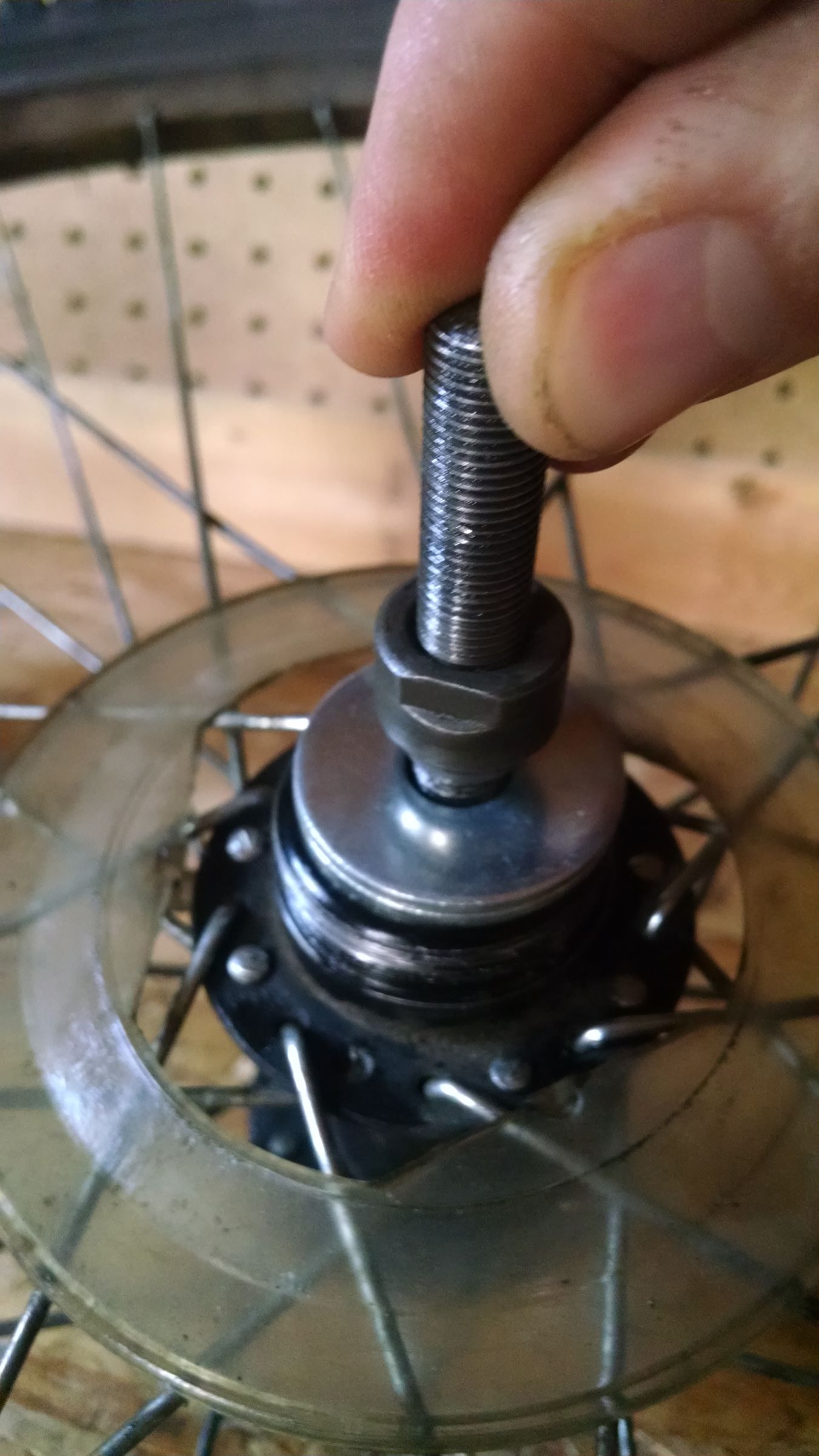 Improvised Bike Hub Repair Instructables