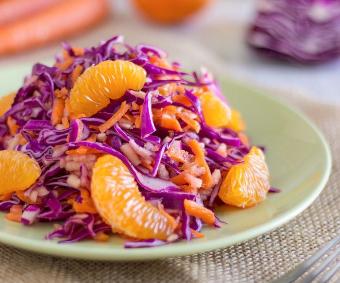 Detox Red Cabbage Salad