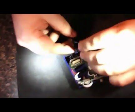 Camcorder IR-LED Light Conversion