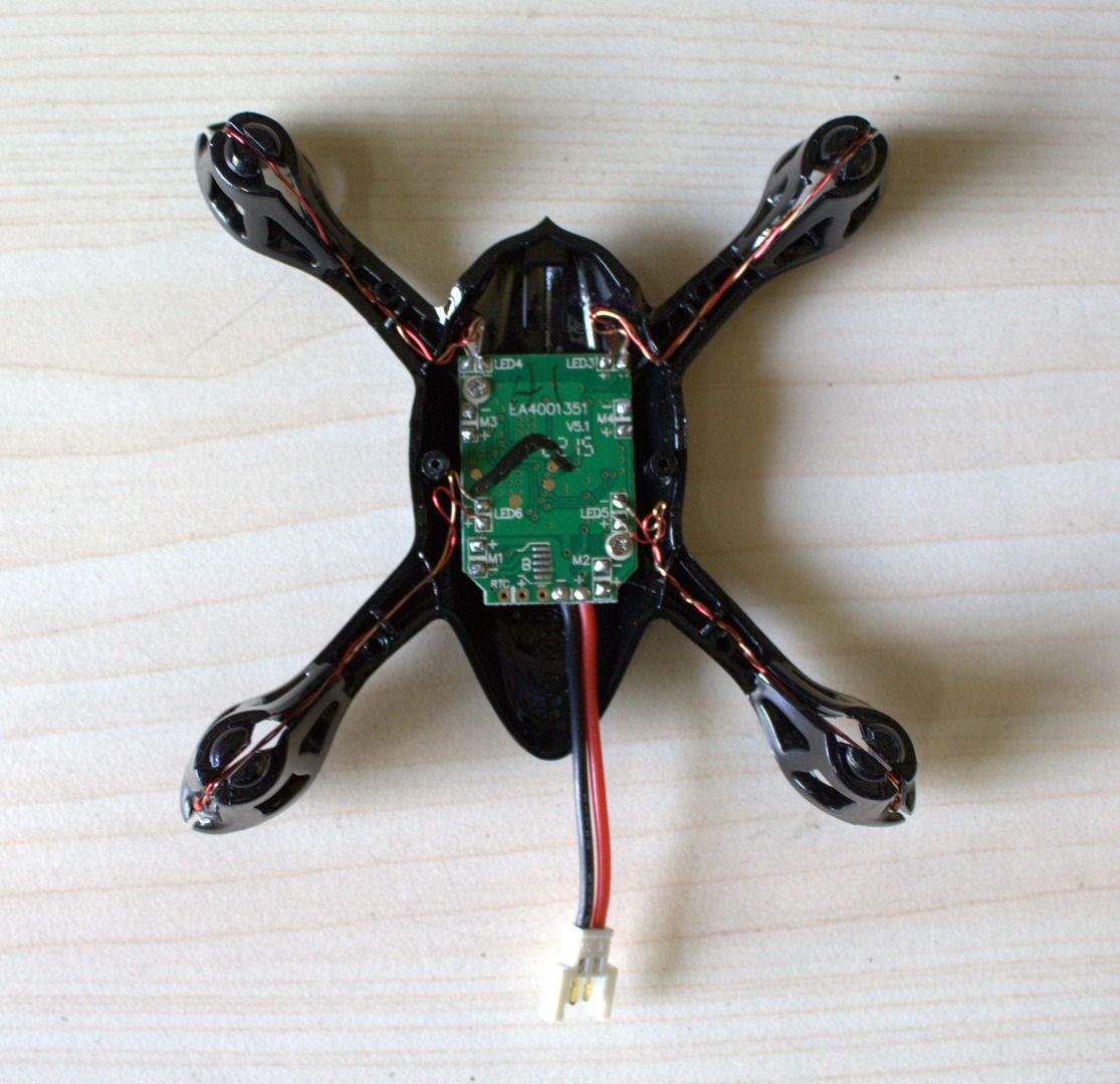SIMPLE QUADCOPTER ( HUBSAN X4 : 11 Steps (with - Instructables
