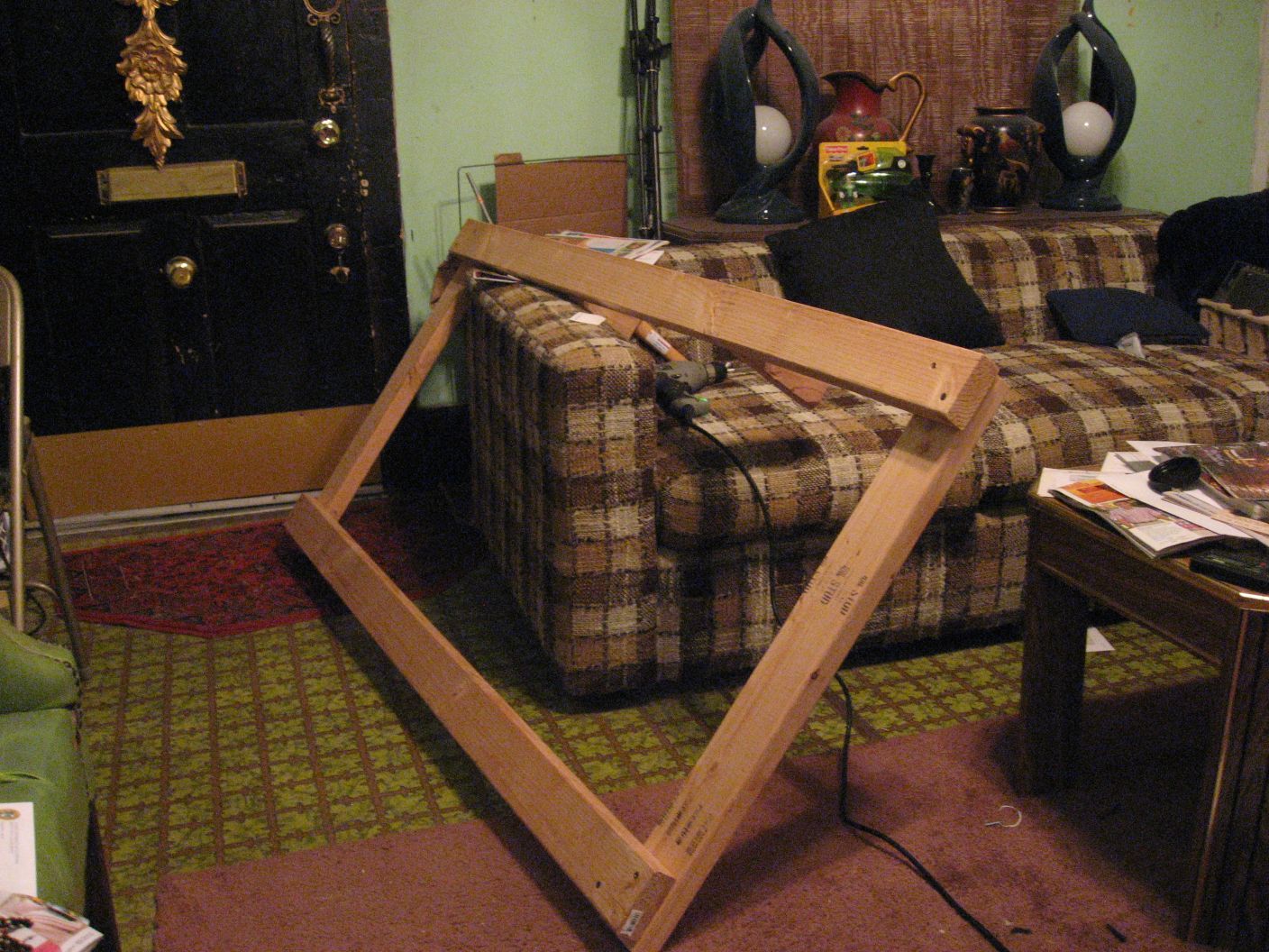 Lean-To Multi Guitar Rack