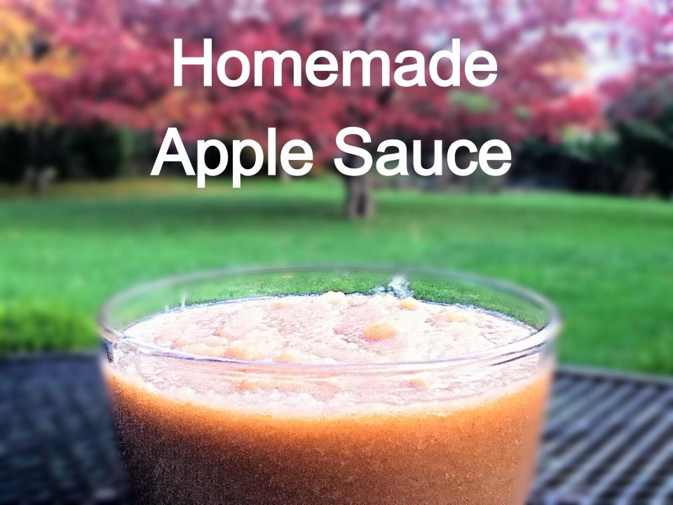 Homemade Apple Sauce