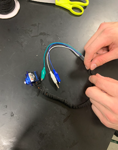 Wrap the Extension Wires to Form the Wristband