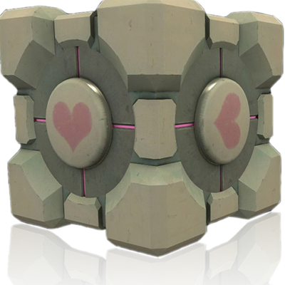 The Portal Companion Cube