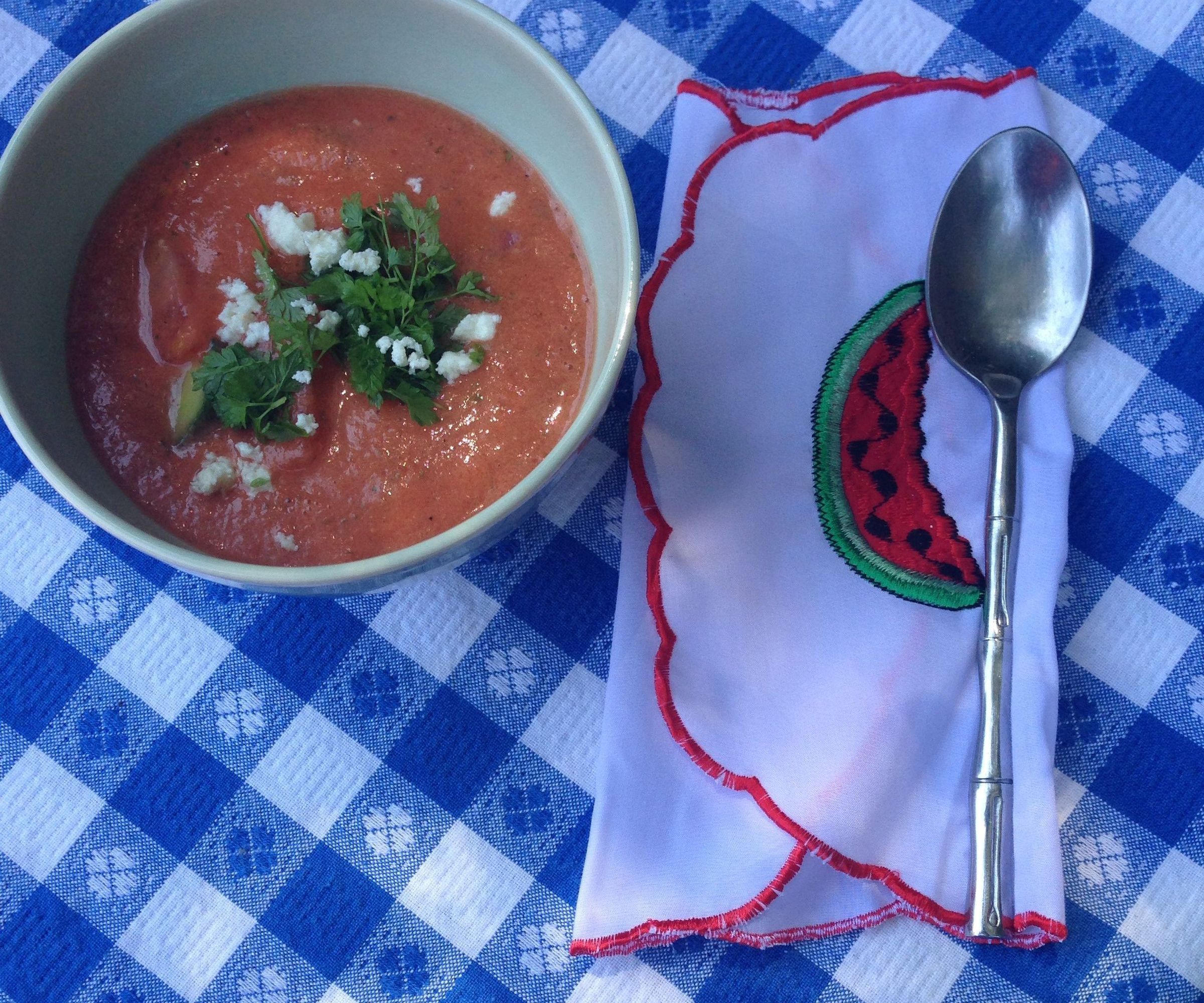 Watermelon Gazpacho