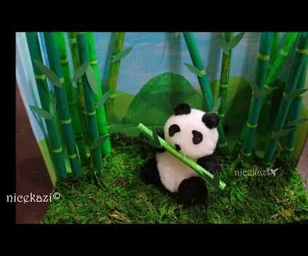 Kids Summer Crafts_Diorama: Made With Shoe Box,Straw and Pompoms