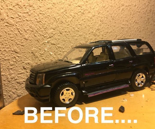 Restoring and Lowering a Scale Toy Truck 