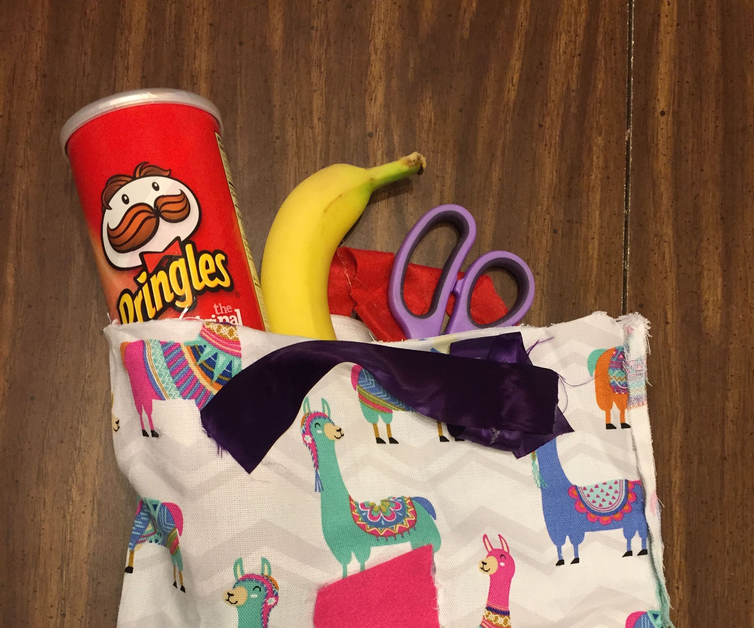 Scrap Fabric Bag-Easy DIY