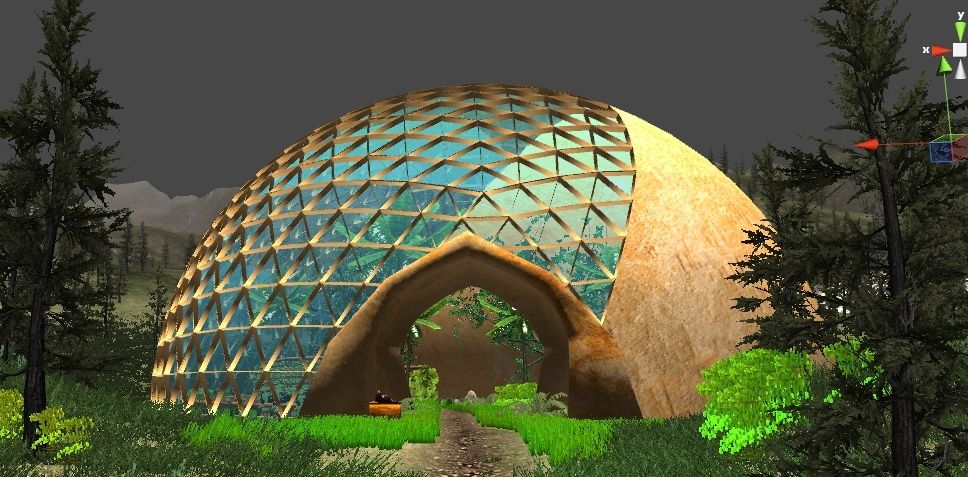 100' Geodesic Dome for Aquaponics