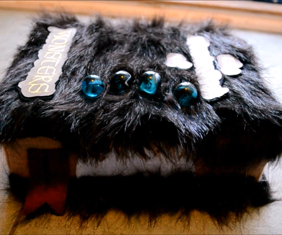 Monster Book of Monsters Harry Potter DIY | CassKnowlton