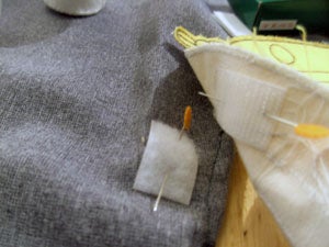 Sewing on Velcro
