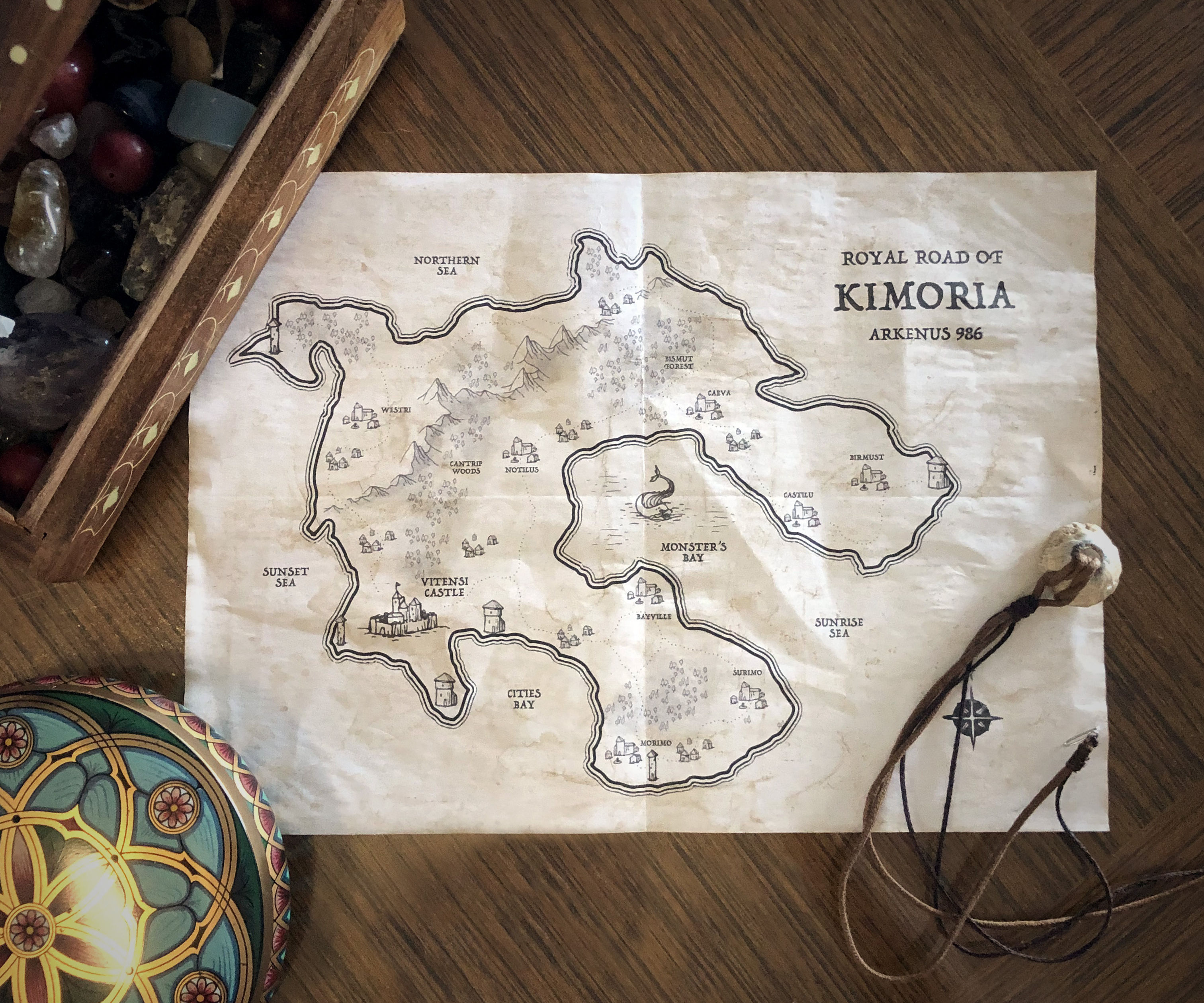 How to Make RPG Maps With Procreate | With Free Brushes