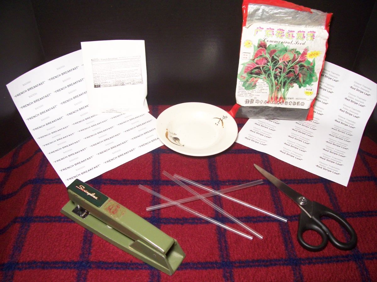 Wintersowing-Seed Trade Packaging from Straws