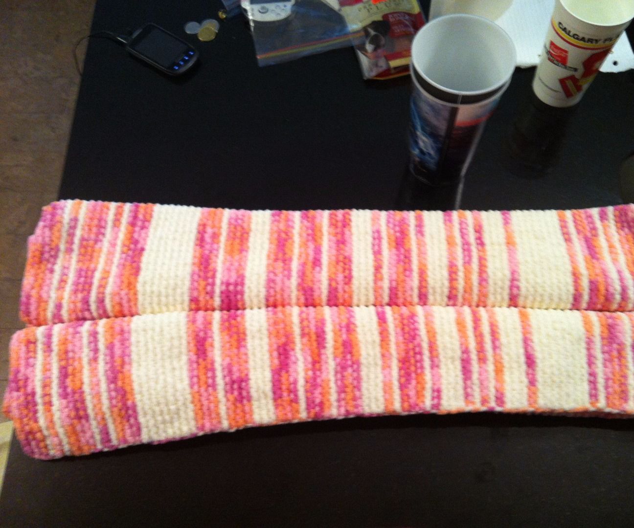 Knitting in Morse Code