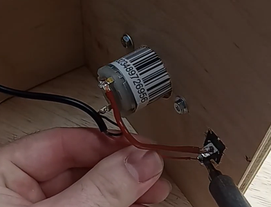 Installing the Motor and Electronics