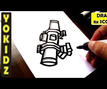 HOW TO DRAW 8X SCOPE