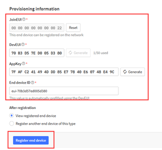 TTN (thethings.network) Server Creates a Gateway