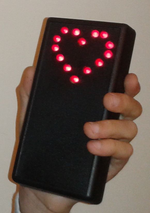 Electronic Heart (Flashing LEDs) - Mother's Day Project