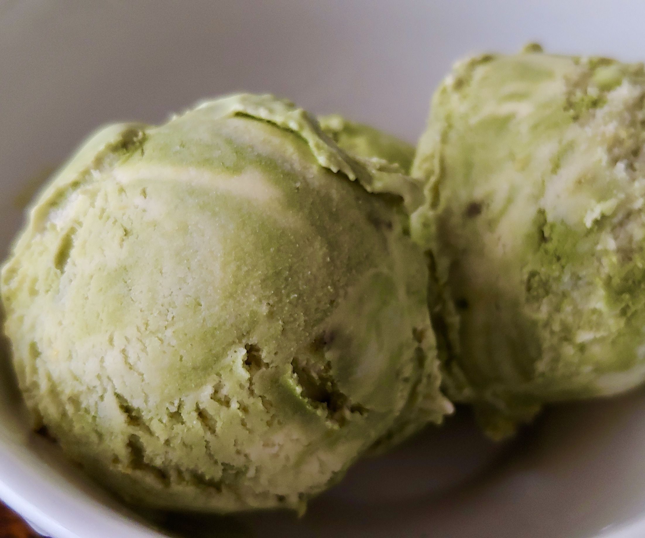 Lemon-Matcha Ice Cream