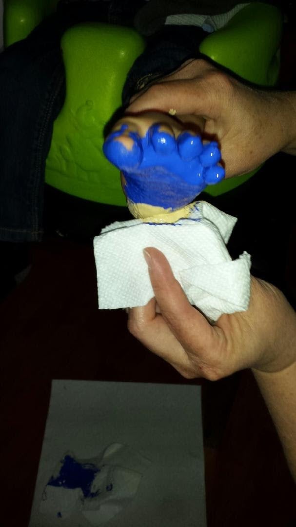 Painting the Foot