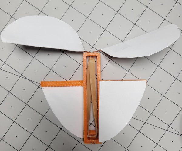 Rubber Band Powered Flying Thing