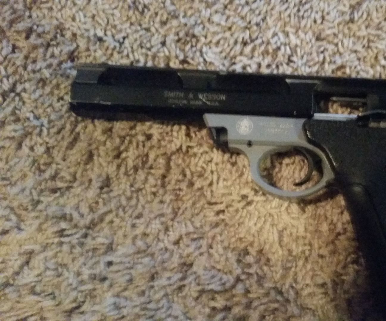 Field Stripping a S&W 22A Pistol 
