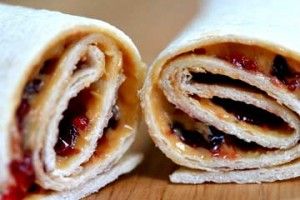 Pb & J Tortilla