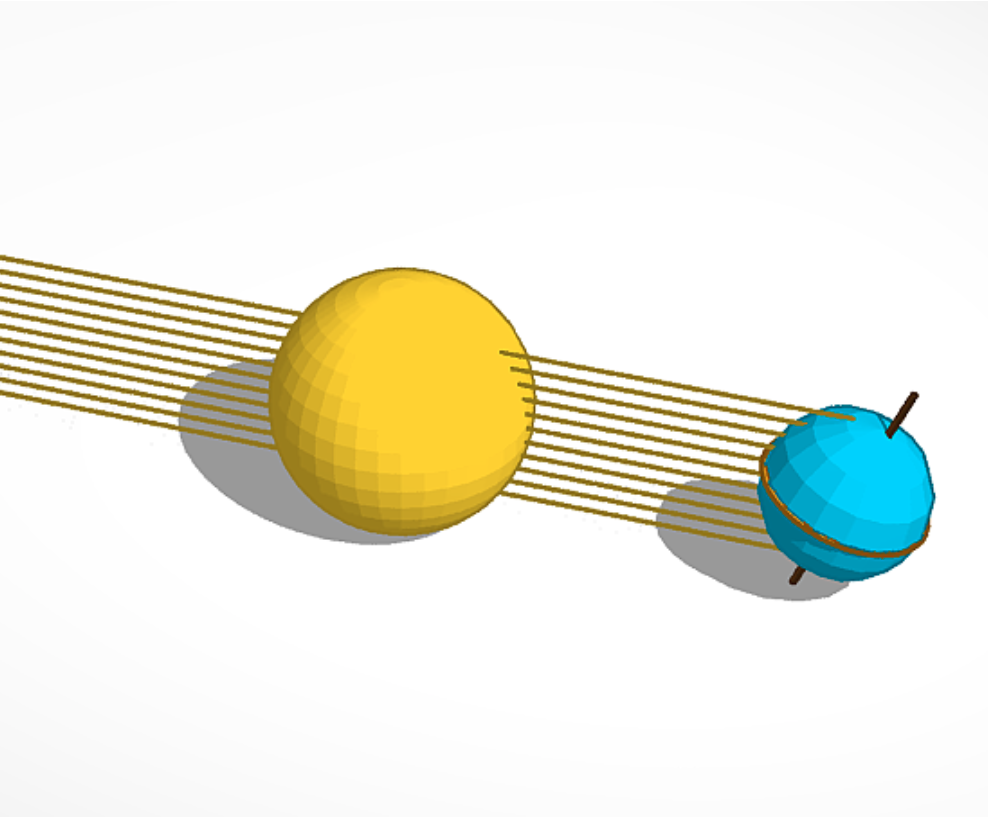 Spaghetti and Tinkercad Models of the Seasons