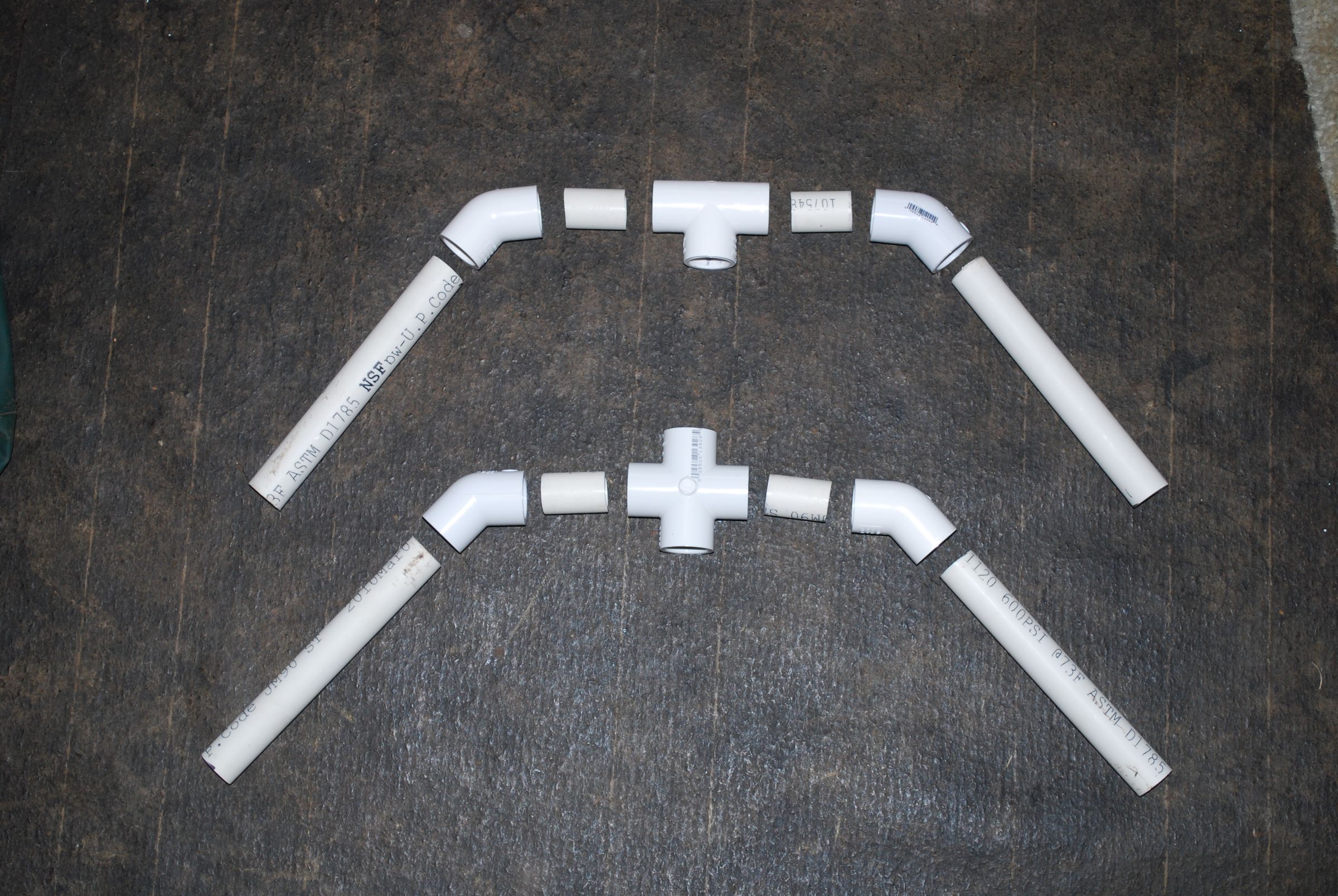 Frame for Installing Christmas Rope Lights on Ridgeline of Roof 4