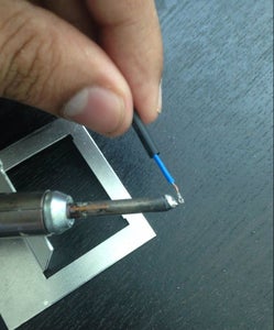 Soldering the Motor to Breadboard Wire