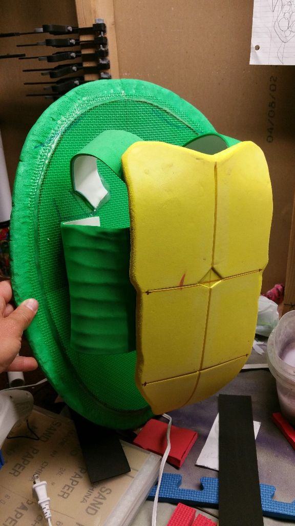 Making A Turtle Shell How To Make A Ninja Turtle Shell