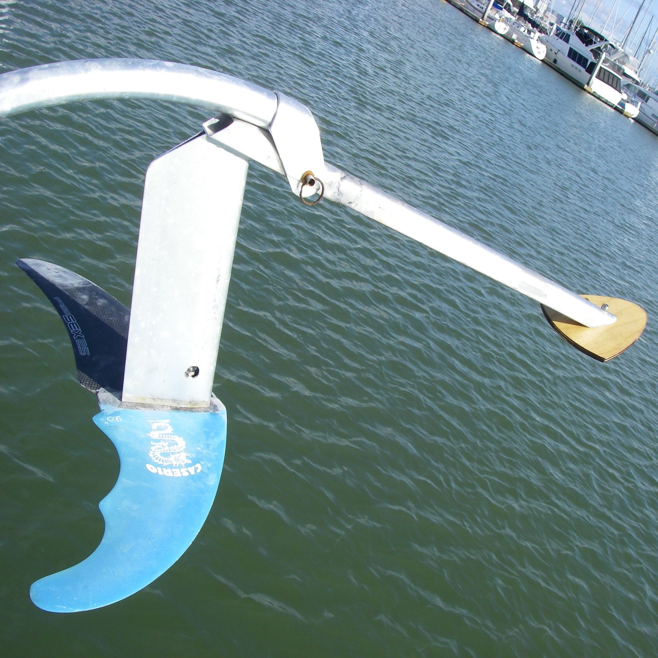 Make a Hydrofoil Blade From Windsurfer Fins