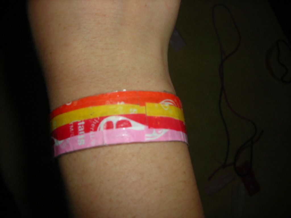 Candy Wrapper Bracelet