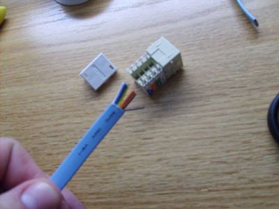Wire the RJ45 Jack
