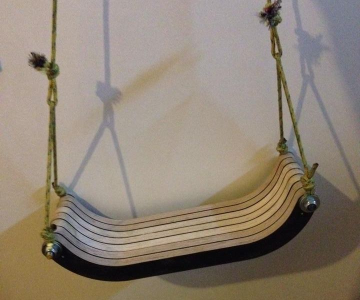 DIY Designer Plywood Swing