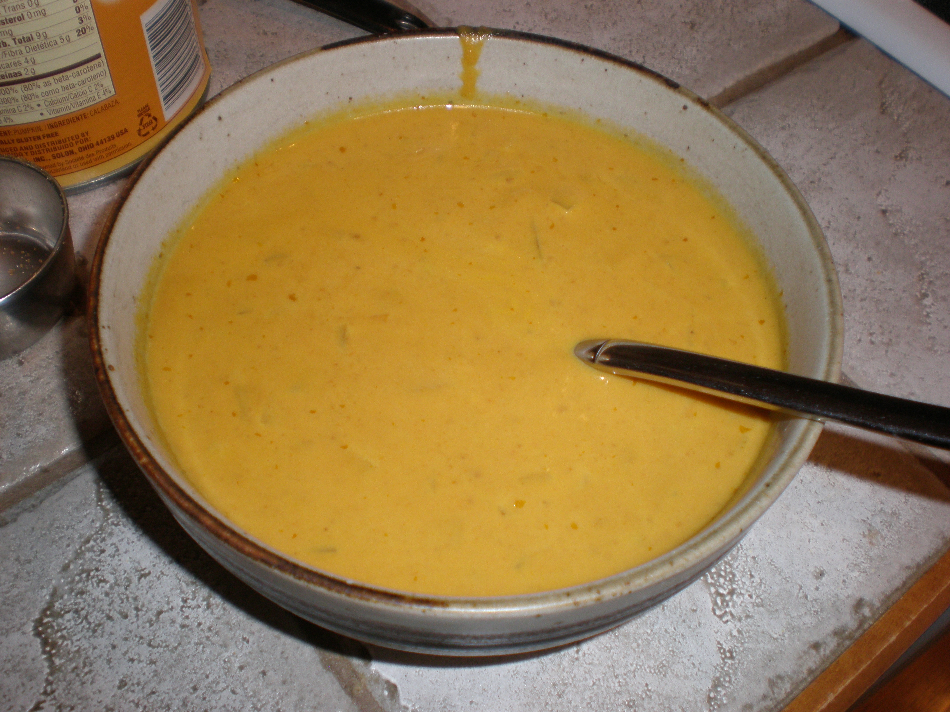 Simple Pumpkin Curry Soup!