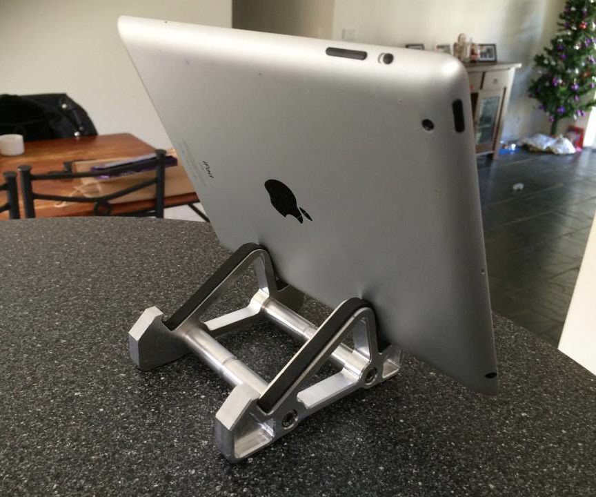 CNC Machined IPad Stand Instructables