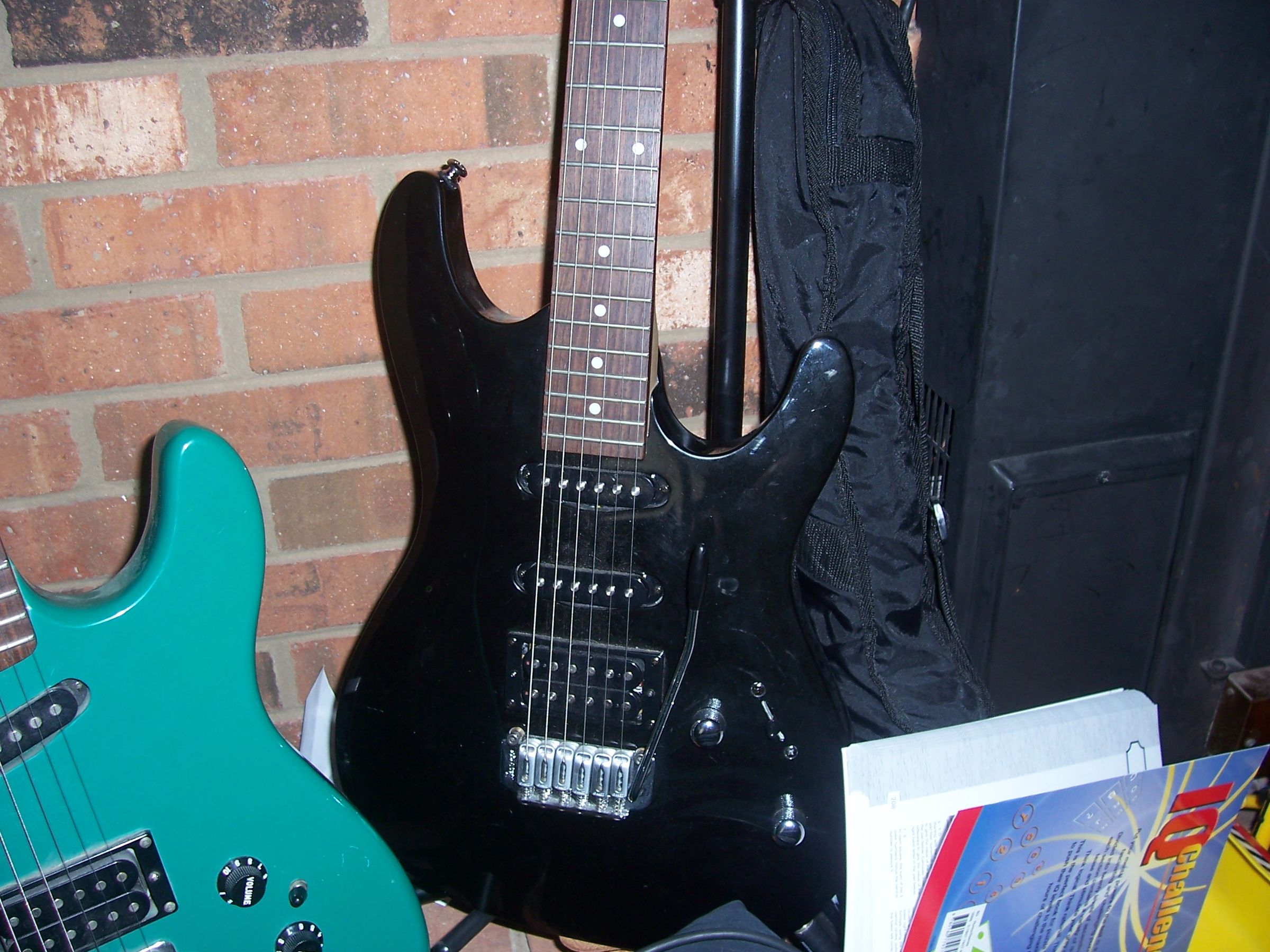 Play music through your guitar