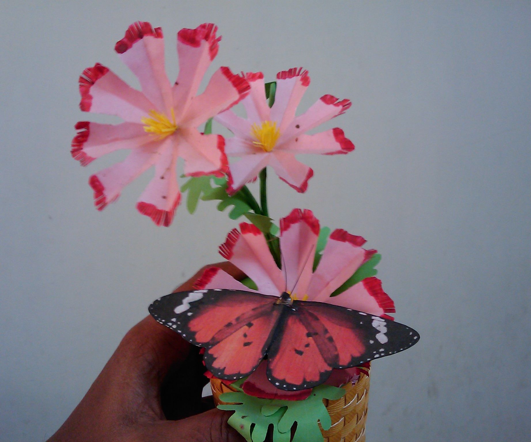 Fluttering Butter Fly From Scrap