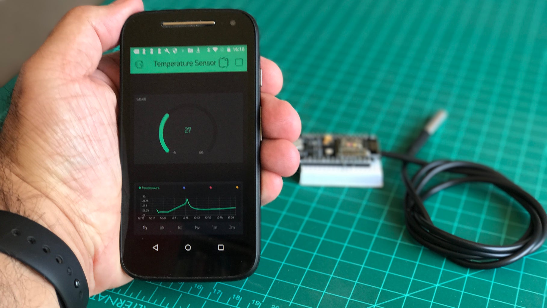 IoT Made Simple Monitoring Temperature Anywhere 7 Steps with Circuit Diagram