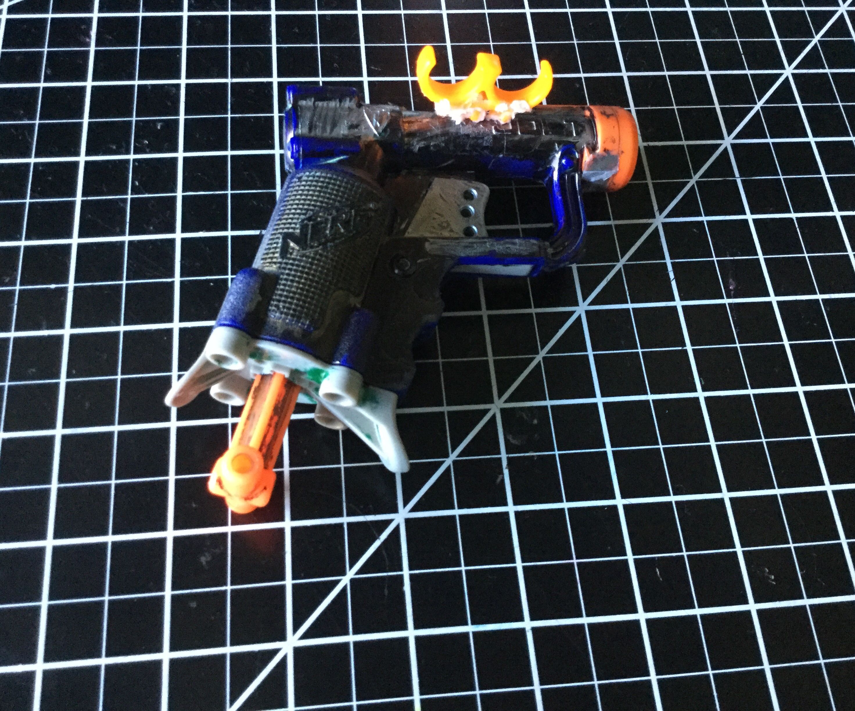Nerf Jolt EX-3 Mod  (Holds 2 Extra Darts!)