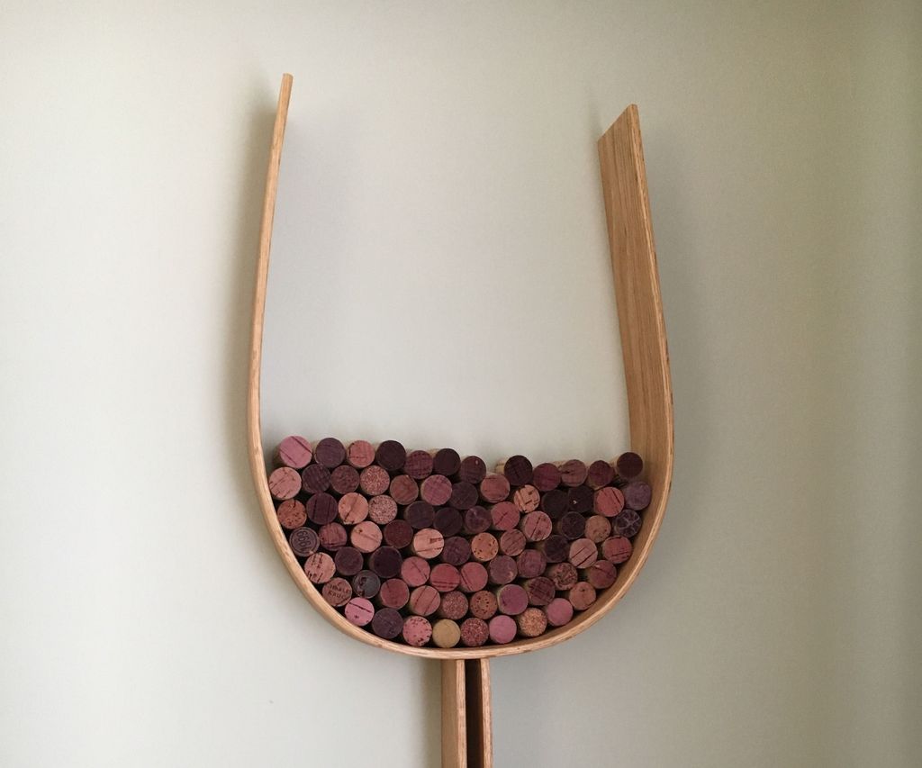 Wine Glass Shaped Cork Shelf 3 Steps (with Pictures) Instructables