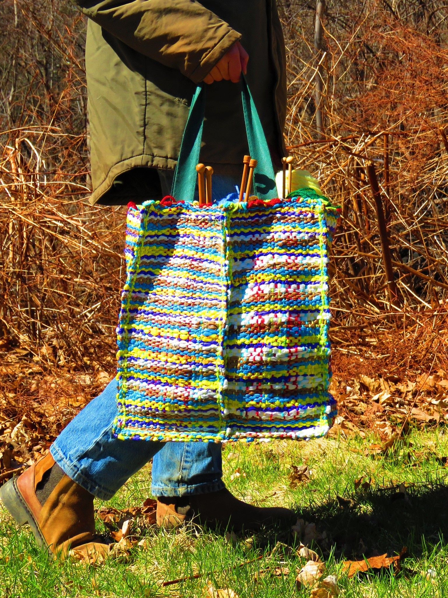 Plastic Bag Yarn 5 Steps Instructables